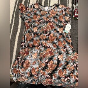 NWT LULAROE DISNEY CARLY DRESS 
SIZE:2XL